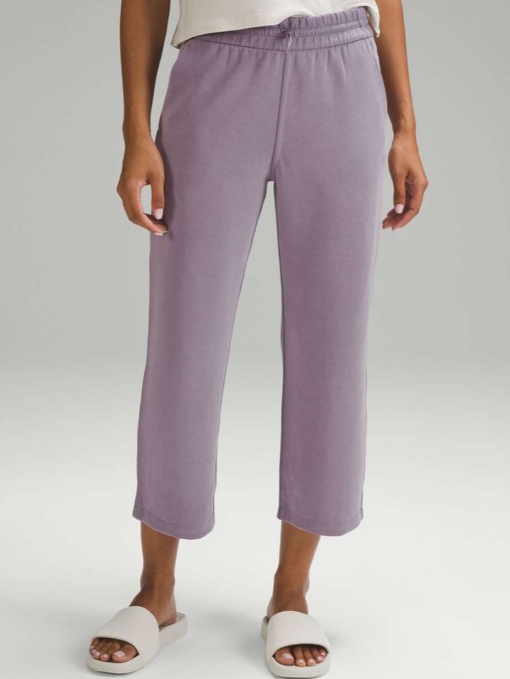 Lululemon Softstreme High-Rise Straight-Leg Cropped Pant Size 2